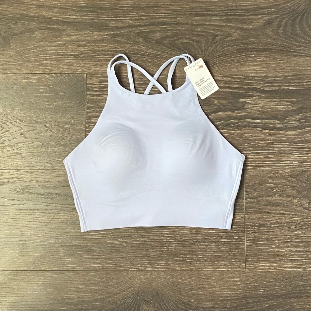 Lululemon Like a Cloud High Neck Long Line Bra B/C